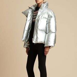 Khaite Raphael Puffer in silver